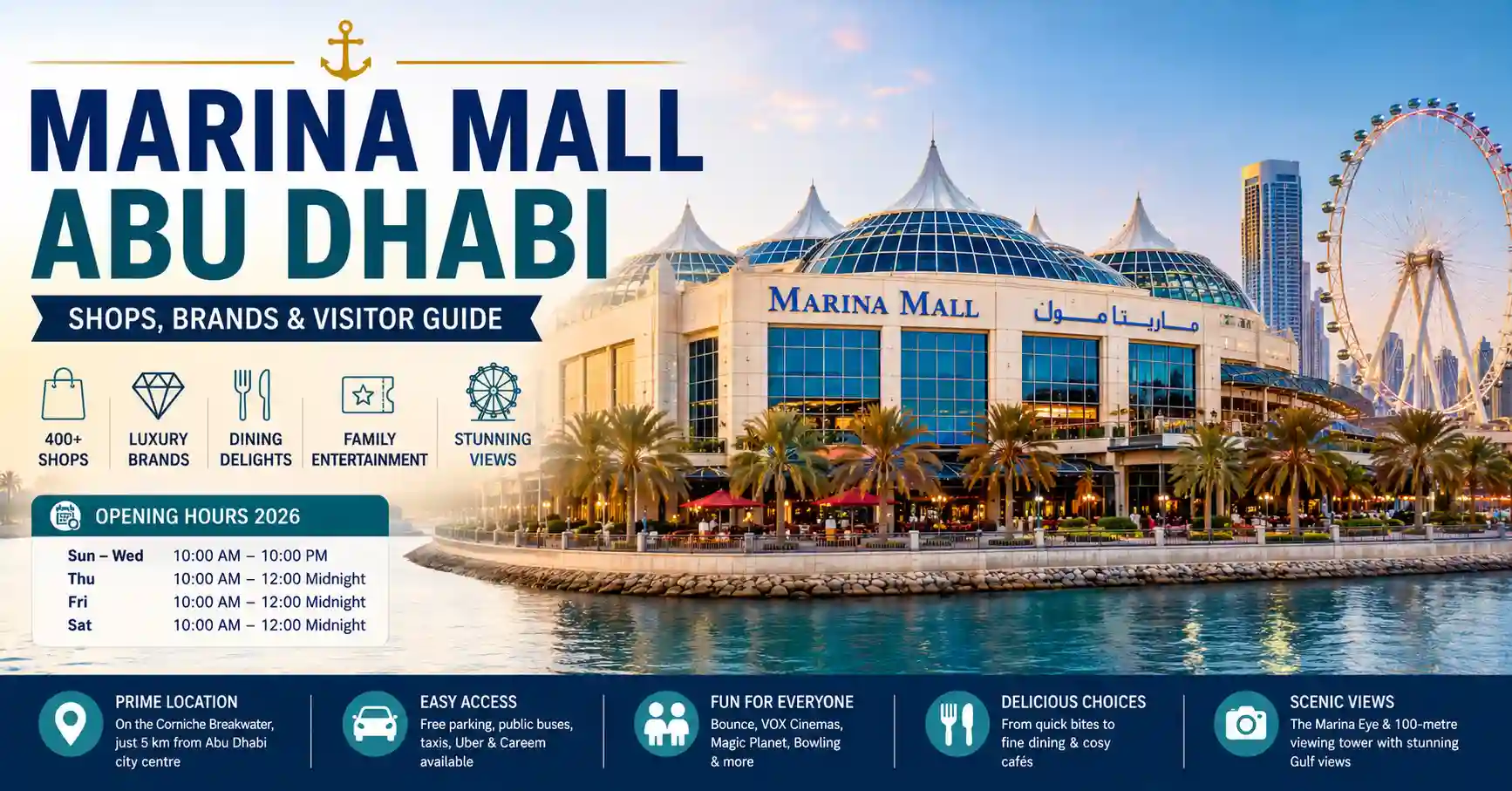 Marina Mall Abu Dhabi: Shops, Brands and Visitor Guide