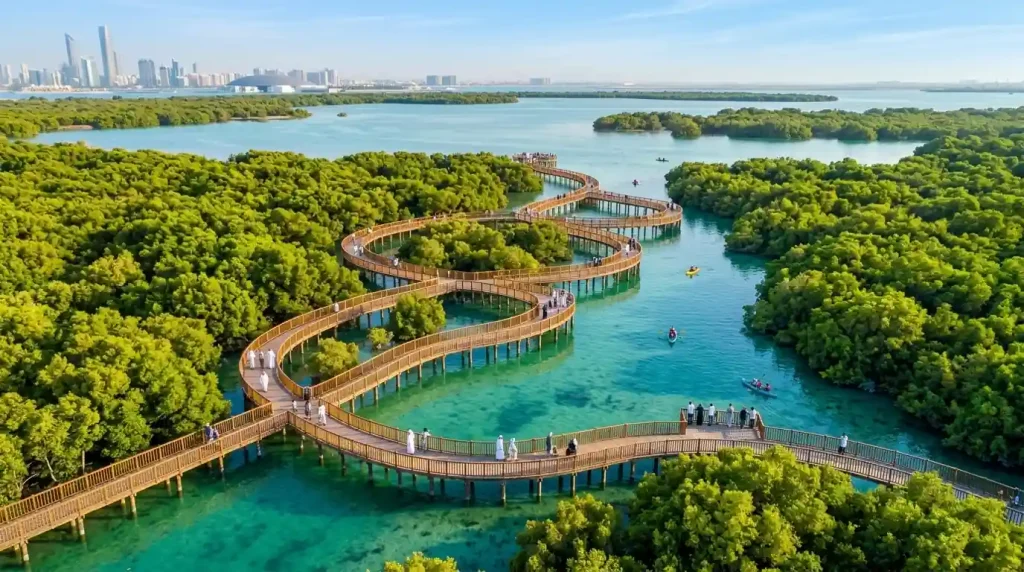 Jubail Mangrove Park Abu Dhabi