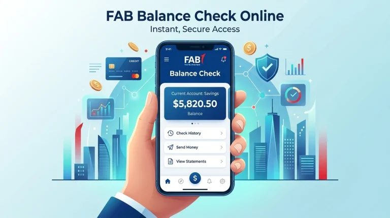 FAB Balance Check Online