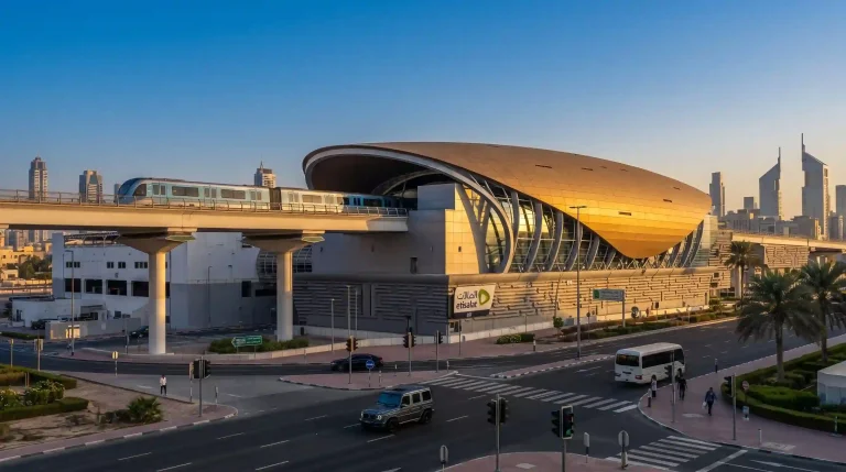 Etisalat Metro Station Dubai