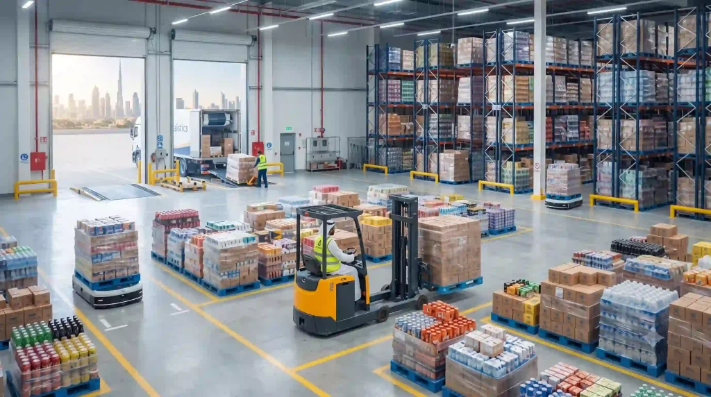 How Does Dubai's FMCG Industry Benefit from Standardized Material Handling?