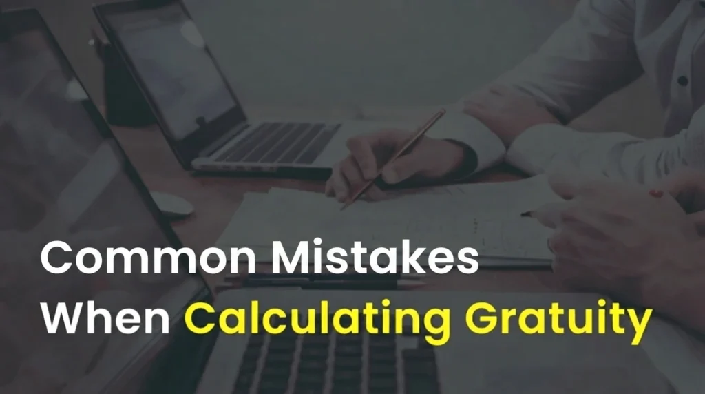 Common Mistakes When Estimating Gratuity Calculator