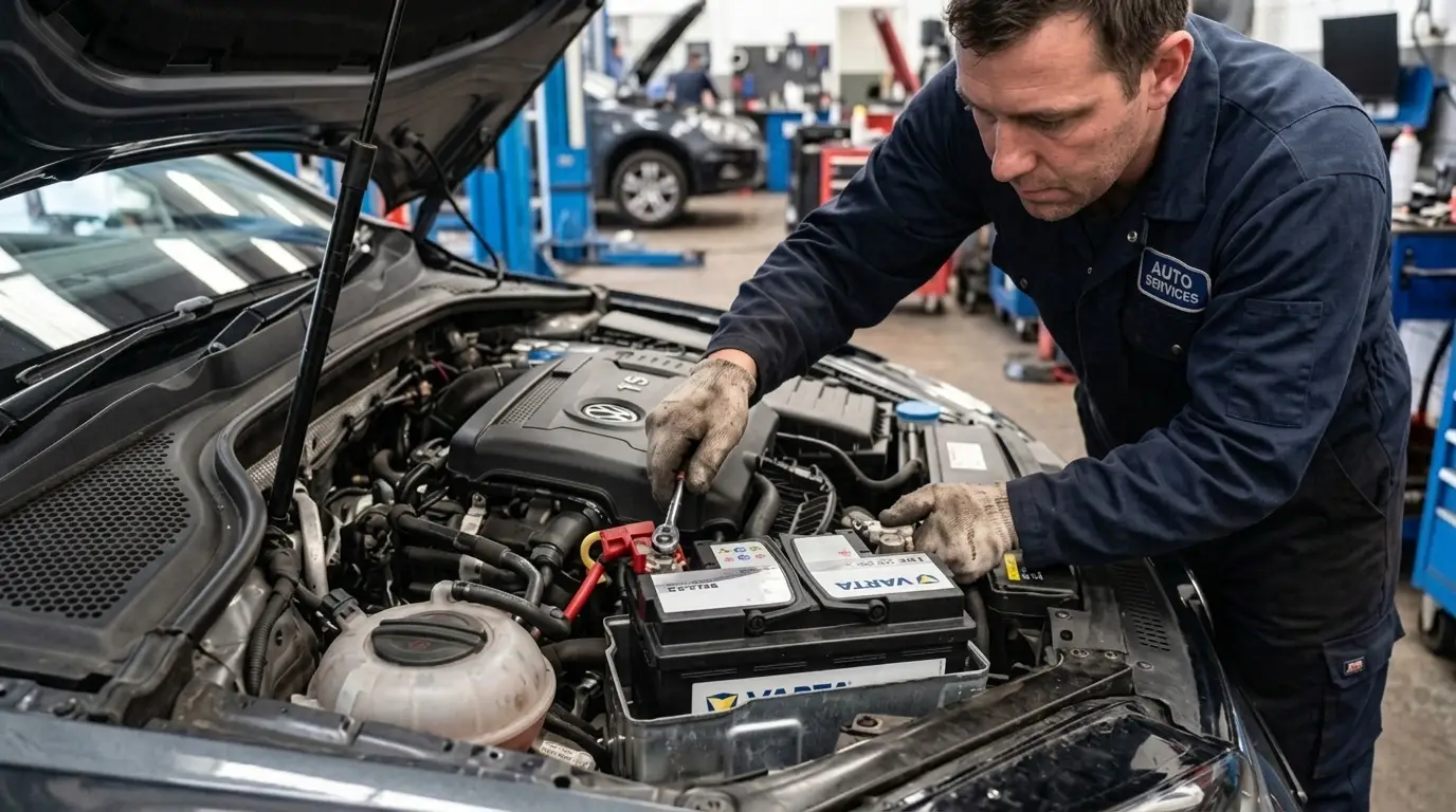 What Happens During a Professional Varta Battery Change in Dubai?