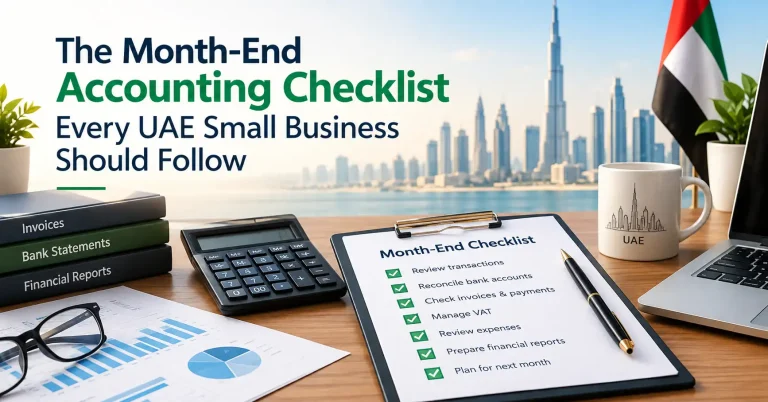The Month-End Accounting Checklist Every UAE Small Business Should Follow