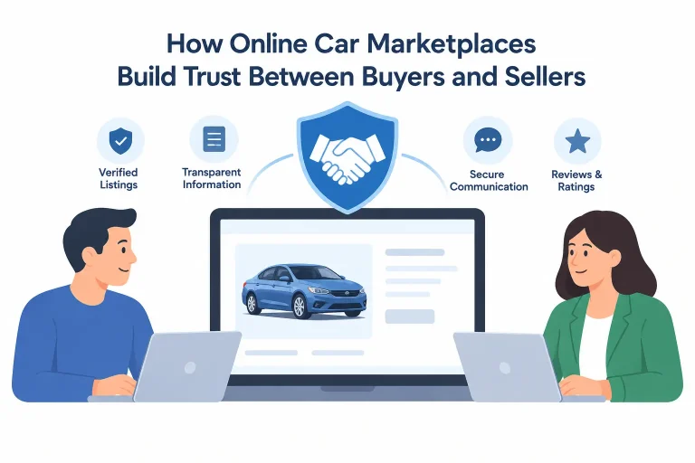 How Online Car Marketplaces Build Trust Between Buyers and Sellers