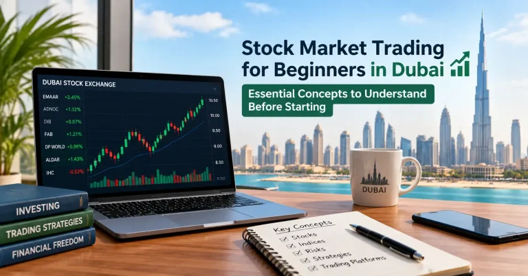 Stock Market Trading for Beginners in Dubai: Essential Concepts to Understand Before Starting