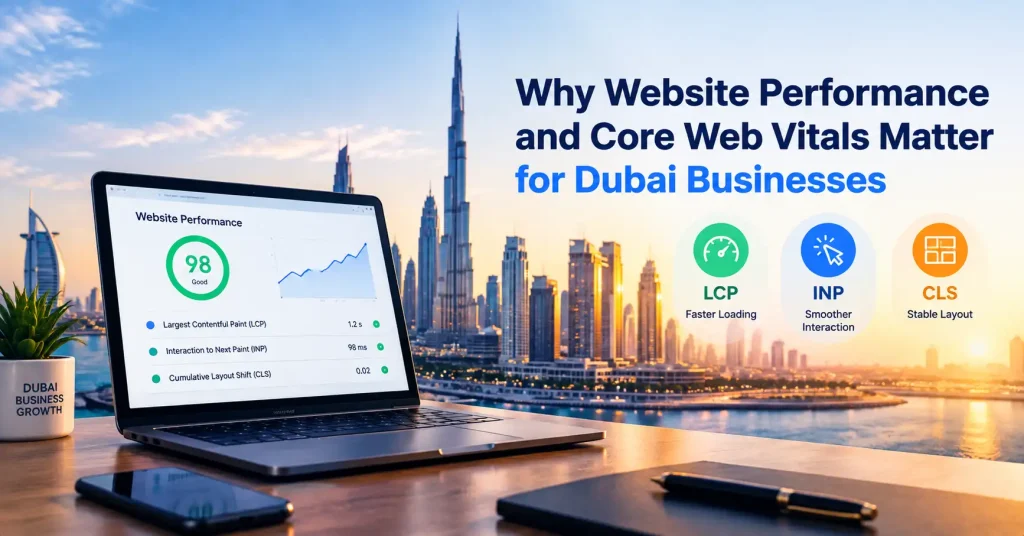 Why Website Performance and Core Web Vitals Matter for Dubai Businesses
